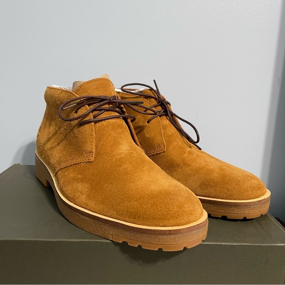 Timberland Men’s Folk Gentleman Chukka Rust Suede Lace Up Ankle Boots - Picture 5 of 9